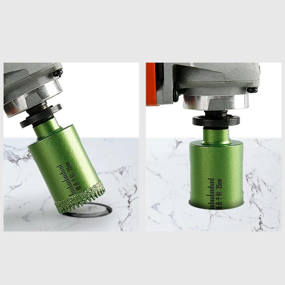 Pájené suché vrtáky 20-60mm Závit M10 Otvírák otvorů Vrtací bit Děrovka Keramická dlaždice Žula Mramor Otvírák otvorů Nástroje