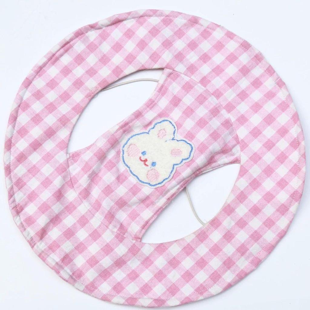 Großer Hundesonnenhut mit Ohrenlöchern - Sonnenschutz für Golden Retriever & Samojede