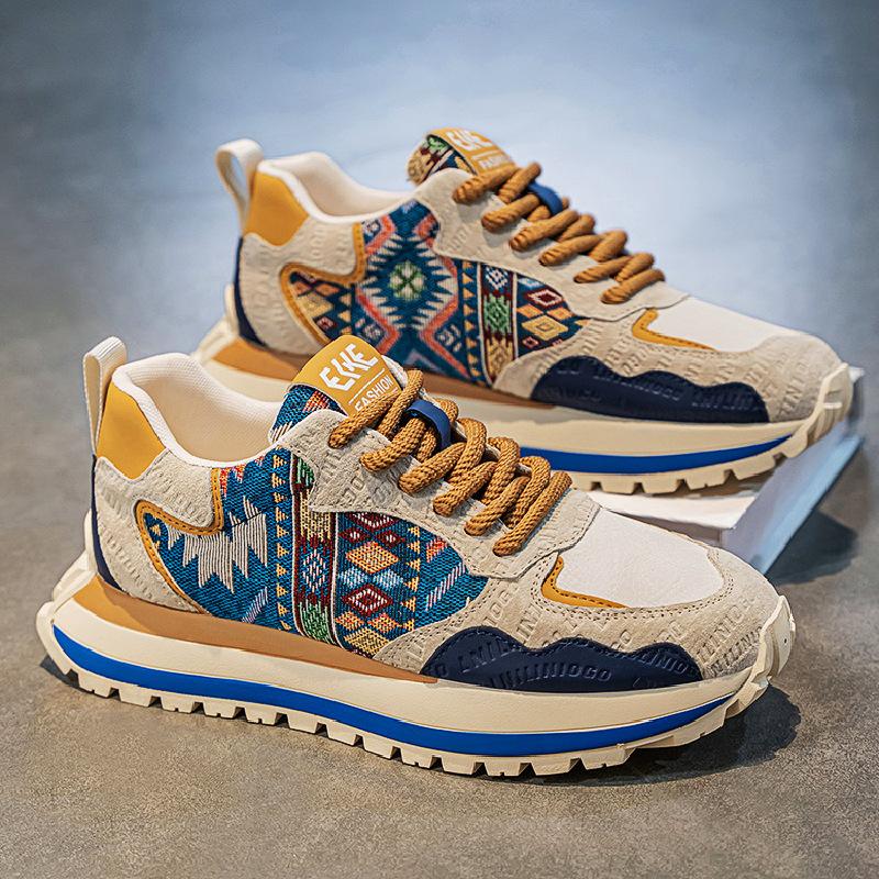 Herren Sneaker Wintermode Marke Senior Sense Alles Casual Forrest Gump Laufen Dicke Sohlen und Erhöhungsschuhe H171