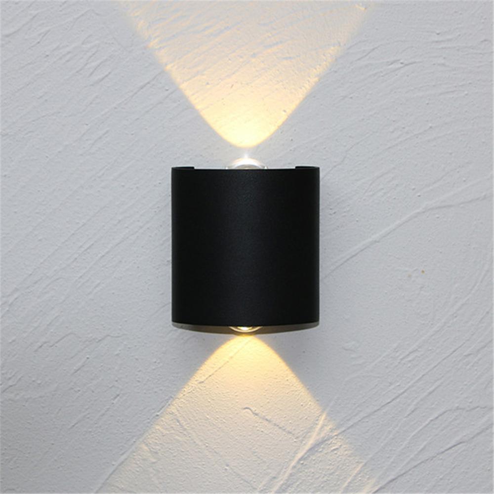 IP65 LED Wall Light Aluminum Outdoor Waterproof Garden Fence Indoor Fashion Wall Lamp For Bedroom Bedside Living Room Stairs