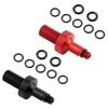 Bicycles Rear Shock Air Pumps Valves Adapter Tool Mountain Bike Suspension Air Valves Adapter Aluminum Alloy Converter