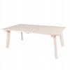 Coffee Table Garden Table Pine Wood Rectangular 119x59x44cm Sand