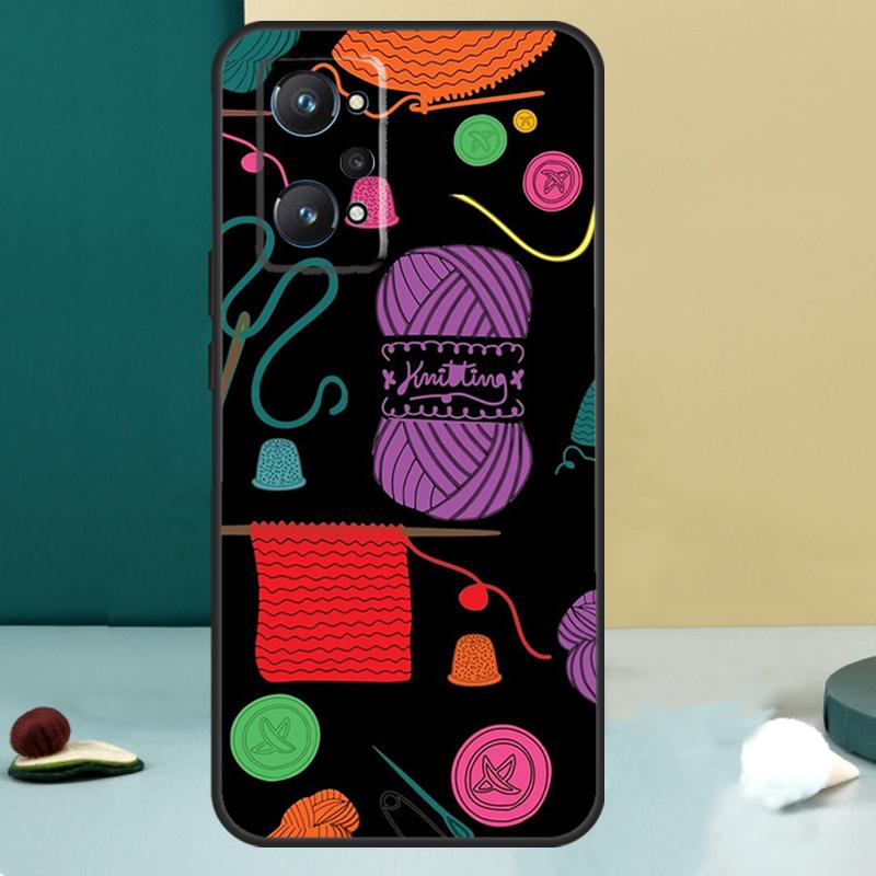 Sewing Scissors For Realme 11 10 12 13 14 Pro Plus GT 7 6 5 Pro GT 6T C67 C61 C53 C51 C21Y C25S C75 C55 Case