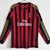 AC Milan Jersey 1314 Serie A Football Jersey Home Court Short Sleeve No. 22 Kaka Balotelli Classic Retro Jersey