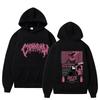 Chainsaw Man Retro Aesthetic Anime Pullover Hoodie
