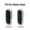 AAAHF1 TPU Car Smart Key Case Cover for Kia Stinger 2018 2019 2020 2021 K900 Stinger GT GT Elite GT Limited K9 Keyless Shell Fob Holder