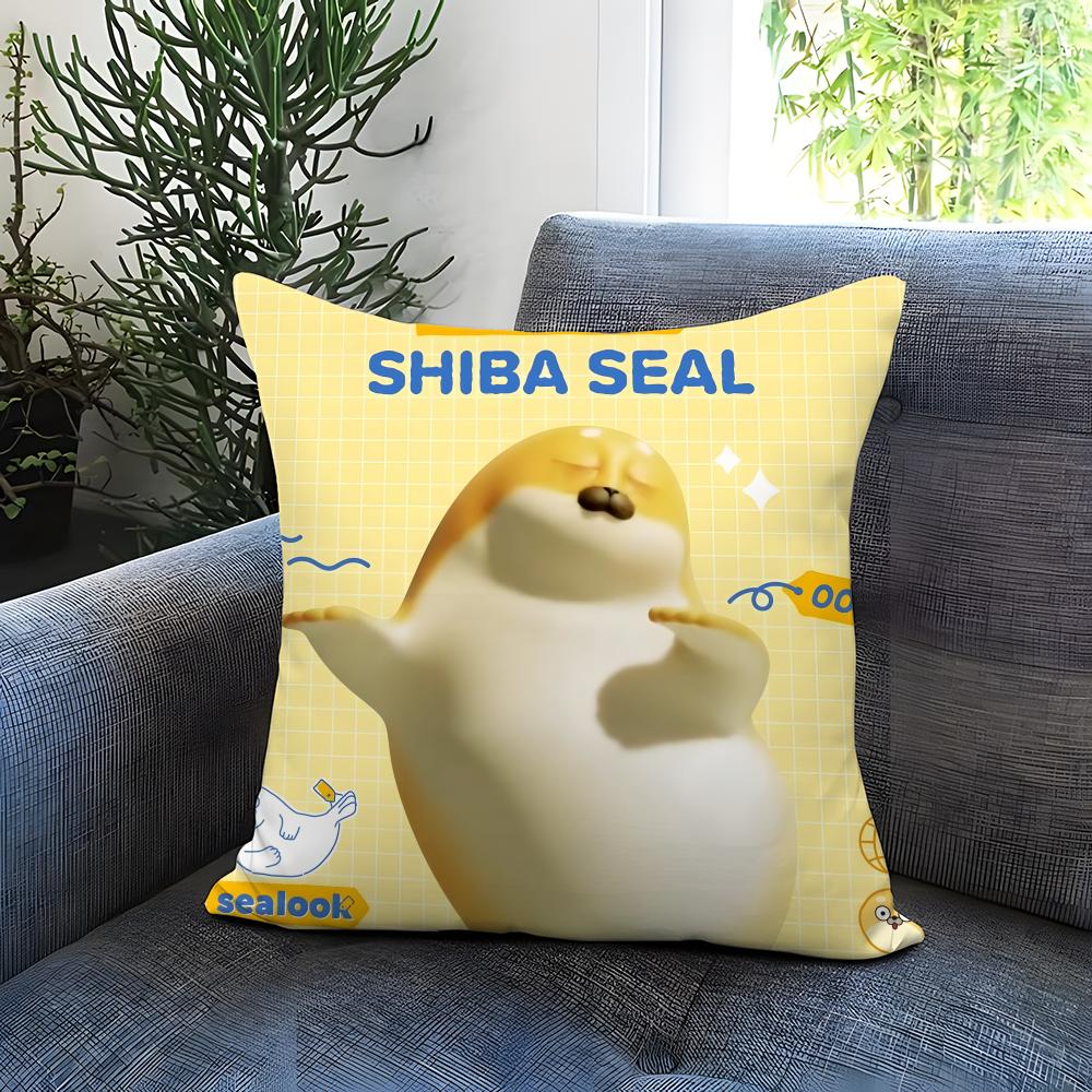 POPULAR SSSEALOOKS Cushion Cover Comfortable Reversible Pillow Cover Ideal for Car Sofa Bedroom & Beyond
