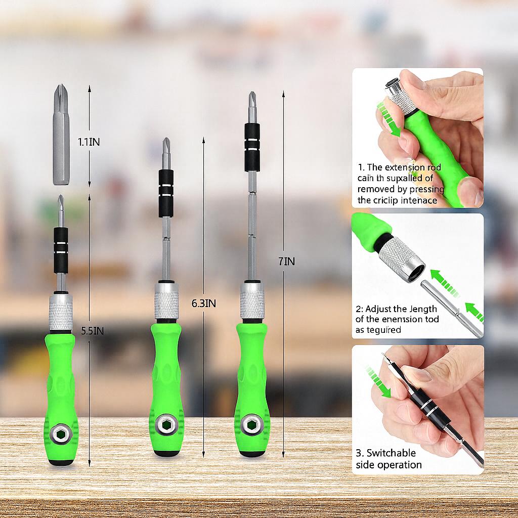 32 In 1 Magnetic Screwdriver Set, Precision Multifunction Repair Tool Kit for Phone, Laptop, Watch, Portable Mini Torx Bit Set