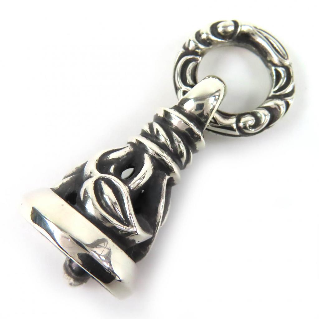 Grande LEONARD KAMHOUT Ciondolo top Campanella Gru M charm per collana Argento 925 da uomo Usato