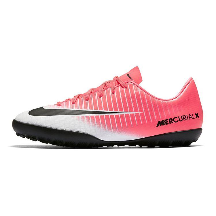Nike Mercurial Anti-Slip Shock Absorption Durable Low-Top Kids Football Shoes Kids Football Shoes 831949-601