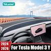 Car Dashboard Cover Mat Avoid Light Pad Anti-UV Carpets Accessories For Tesla Model Y Juniper 2025 2026 Model 3 Highland 2024
