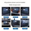 Faux Leather Car Dashboard Organizer Multifunctional Storage Pouch, Phone, Card, Key, Glasses Holder Auto Interior Accessories