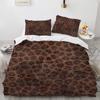 Animals Skin Texture Duvet Cover Set Tiger Snake Leopard 3D Print King Size for Kid Boy Bedding Set Polyester Comforter Cover