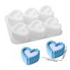 Square Flower Heart Shaped Mousse Cake Mold Chocolate Dessert Baking Mold  DIY Baking Tool