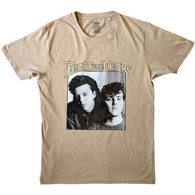 Tears for Fears T-Shirt Throwback-Foto Bandlogo Offiziell Natur L
