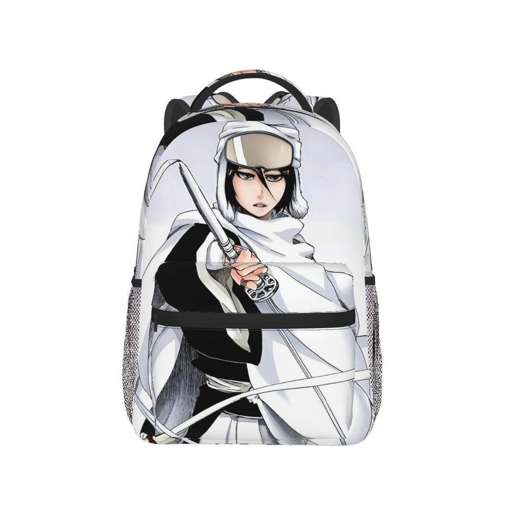 Bleach Death God Rukia Kuchiki Heavyweight Backpacks Boys Girls Bookbag Children School Bags Cartoon Rucksack Shoulder Bag