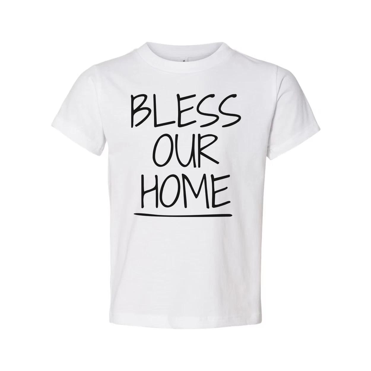 Bless Our Home Christian Unisex T Shirt M