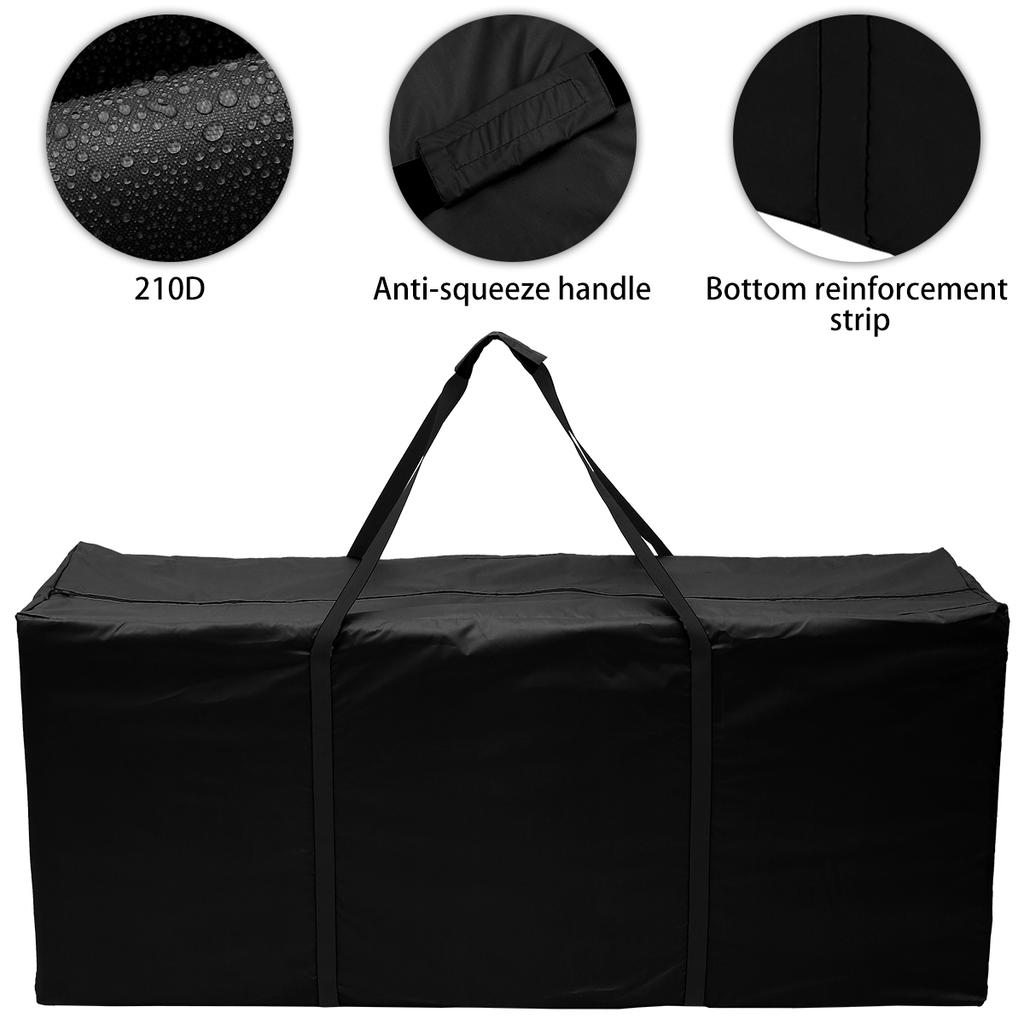 Garden Furniture Storage Bag Multi-function Outdoor Waterproof Christmas Trees Storage Bags Heavy Duty Cushion Seat Organizer