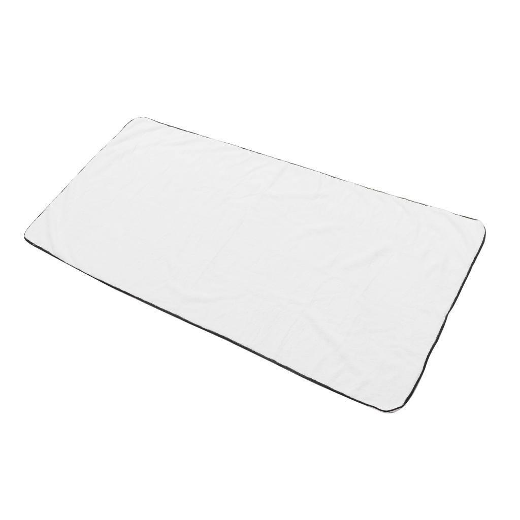 Coral Fleece Towel 60x120cm Breathable Salon Towels High Water Absorption Soft Towels White Towels