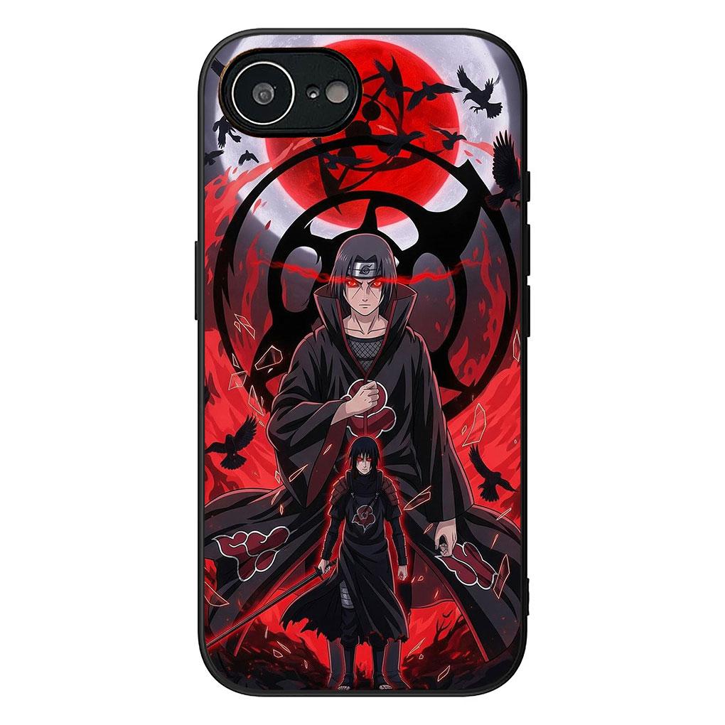Madaras Uchiha Akatsuki Narutos Phone Cover for Apple iPhone 13 12 Mini XS 11 Pro Max 7 8 Plus + XR SE 2022 2020 SE3 Soft Case