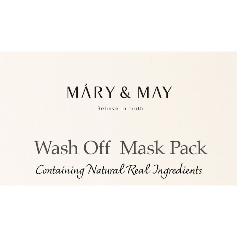 Mary&May Masque éclat à rincer au citron et à la niacinamide