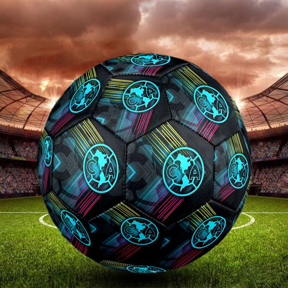 1pc Club America Soccer Ball Size 5 Indoor Soccer Ball Fashion Colorful Backyard Game - Great For Sports Fans Gift HE19