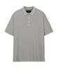 IL CORSO Garment-Dyed Pk Short Sleeve T-Shirt Light Gray Iets5E413G1