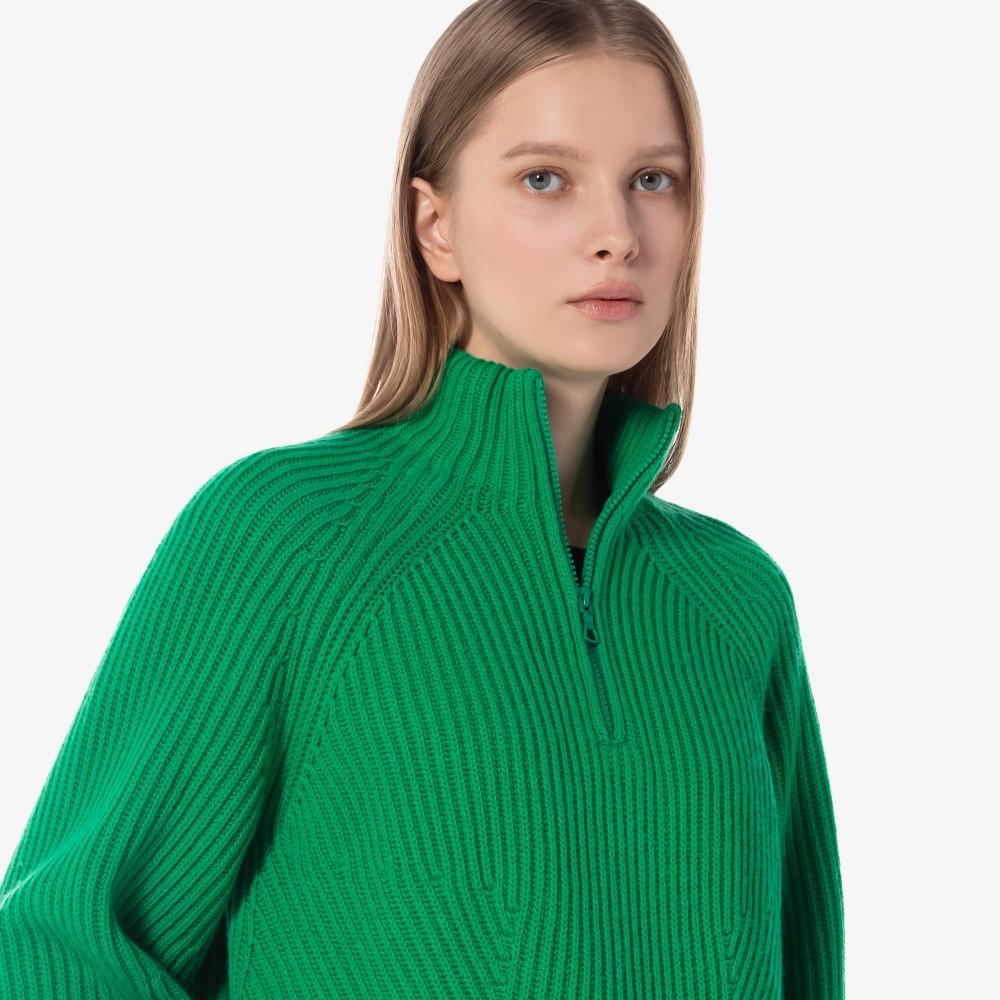 Lacoste Women's 3D Half-Zip Sweater AF2528-54NLDM