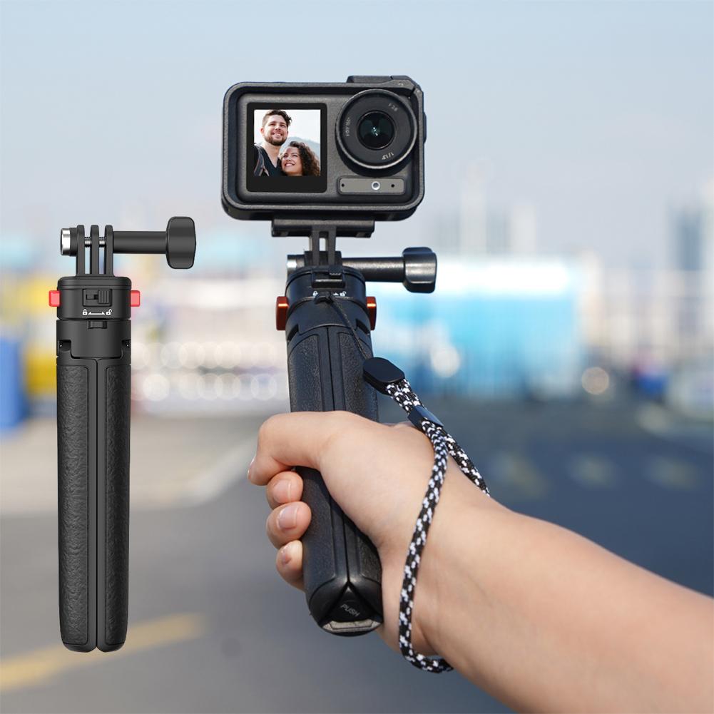 Extension Rod Tripod with Magnetic Adapter Protable Tripod Stand for DJI Osmo Action 5 Pro/Insta360 X4 for DJI Osmo Action 5 Pro