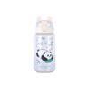 Water bottle creative cartoon children's water cup outdoor portable straw cup summer student high value accompanying cup manufacturer