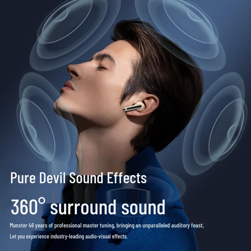 Monster True Wireless Bluetooth Earbuds