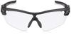 OGK KABUTO Bicycle Sports 101PH Klare photochrome mattschwarze Sonnenbrille/Brille (Wasserabweisende Linse) Größe M/L