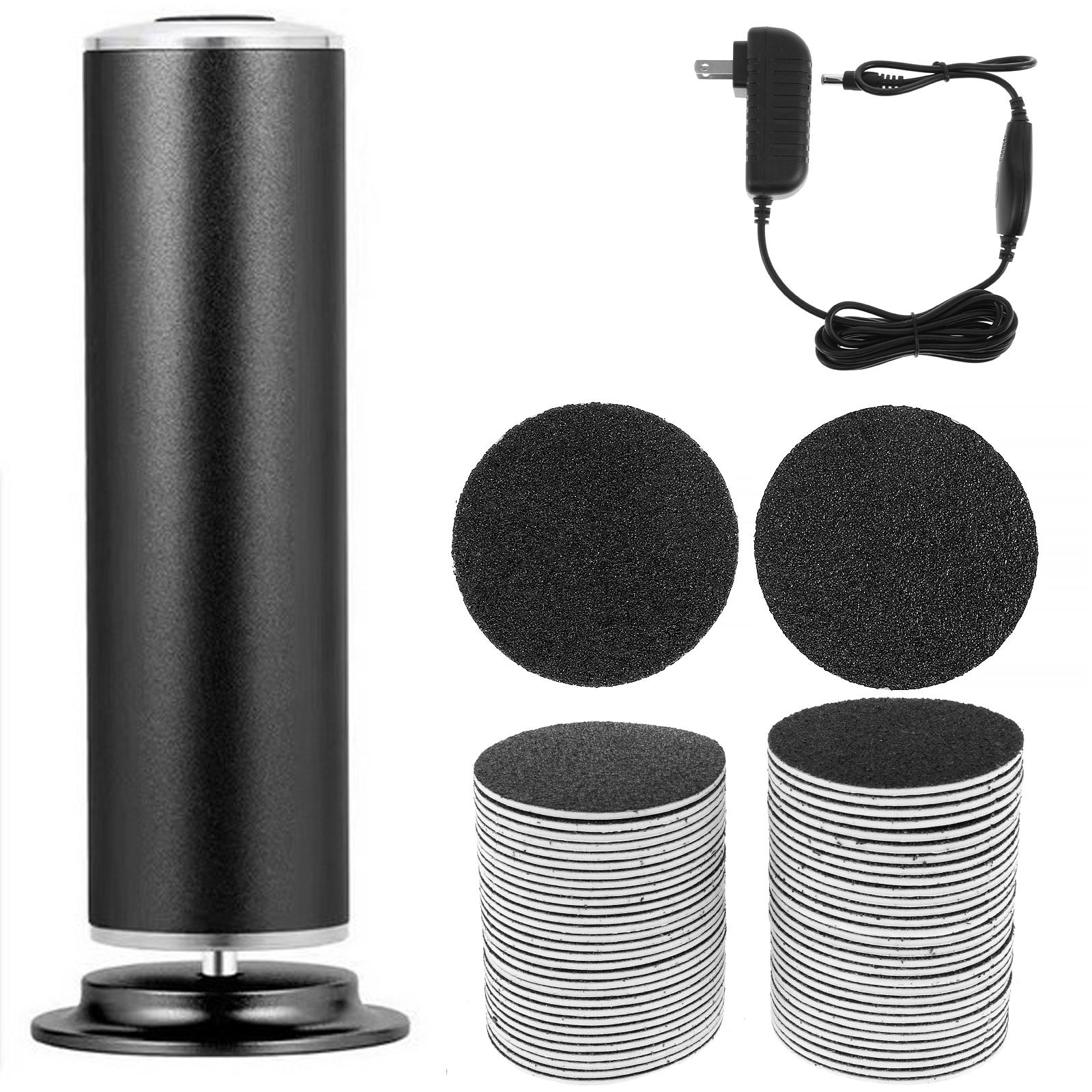 

Electric Foot File Adjustable Speed Feet Callus Remover Professional Electric Foot File Callus Remover with 60 Pcs Sandpapers