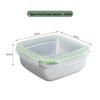 304 Stainless Steel Food Storage Container