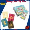 Série 2 de Embalagens Doces de Mel para Sorvete e Chá Mixue Bola de Neve Quente Globo de Neve Rei da Neve Paralelo Caixas de Booster de Cartas Brinquedo
