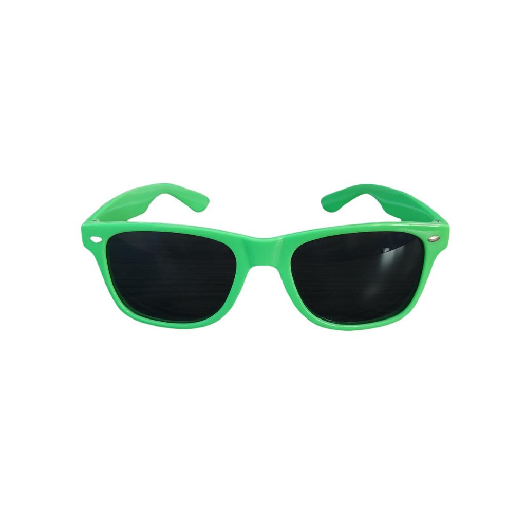 G-Family Gradient Blush Multi-Color Sunglasses with Vertical Rice Nail Design