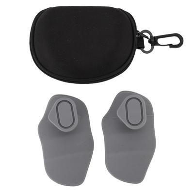 2PCS Fingerless Gym Grips Breathable Ergonomic Antislip Silicone Weight Lifting Grips for Workout