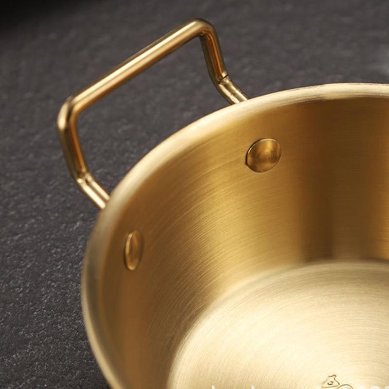 Elegant Grains Bowl High Temperatures Resistant 304 Stainless Steel Salad Bowl Meal Presentation Storage Container
