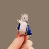 Cartoon Kitten Brooches for Both Men and Women, Exquisite Enamel Brooches, and Unique and Elegant Brooches