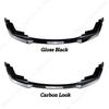 3 st MP Frontspoiler Läpp Splitter Spoiler Diffusor Skydd Karosskit För BMW G20 G21 M-paket 320i 330i M340i xDrive 2019-2022 Blank