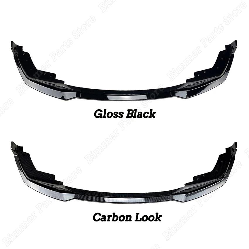 3 st MP Frontspoiler Läpp Splitter Spoiler Diffusor Skydd Karosskit För BMW G20 G21 M-paket 320i 330i M340i xDrive 2019-2022 Blank