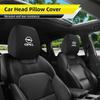 Universal Car Seat Headrest Cover Protective Cover Accessories For Opel Corsa Astra Insignia Vectra Zafira Meriva Mokka