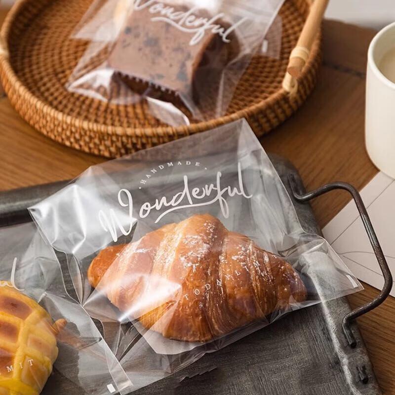 Transparent Self-Sealing Bakery Bread Bags