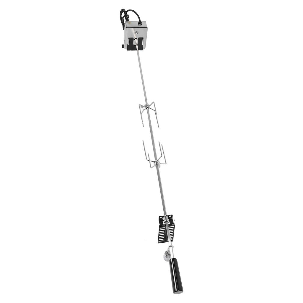 Univerzální grilovací sada 304 z nerezové oceli 52,4 palce 33 lb, nosnost, automatické otáčení