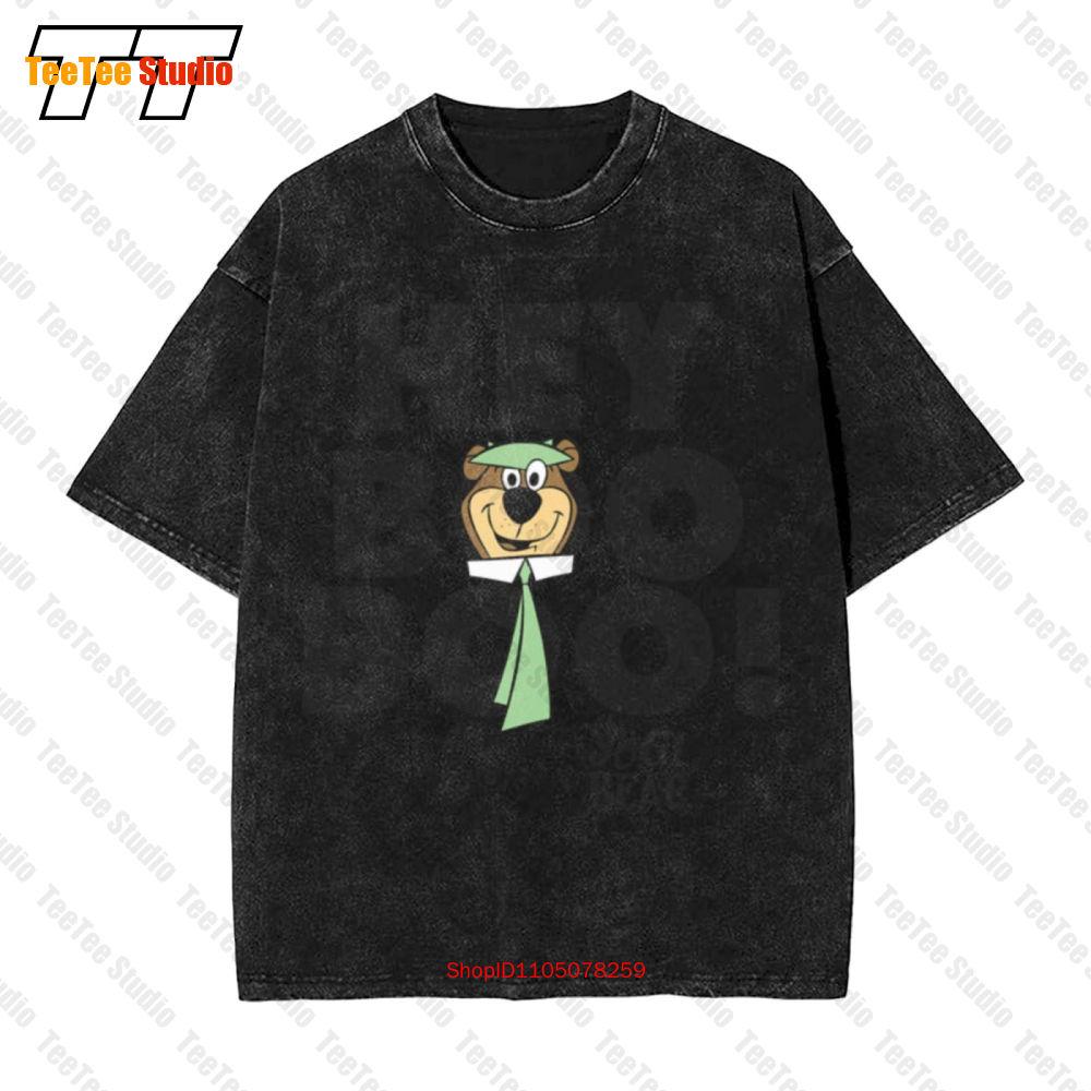 Yogi Bear Hey Boo Boo Vintage Oversized TShirt OI S