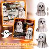 Halloween Figurine-Spooky & Cute Statue For Home, Desk, Party Decor | Funny Middle Finger Halloween Decorations Indoor