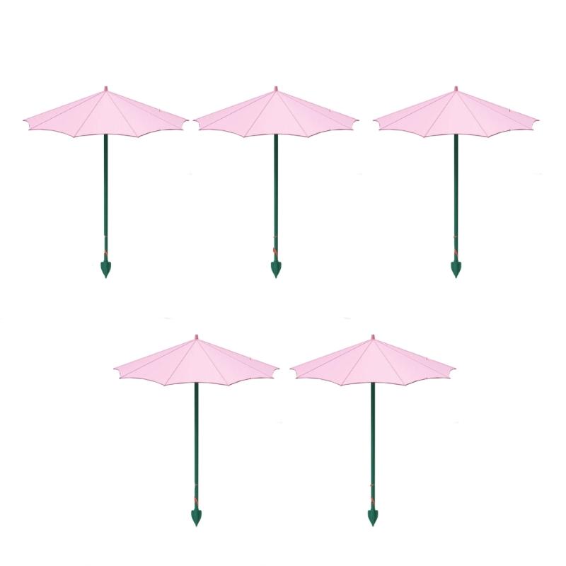 Plant Umbrella For Outdoor Plant Adjustable Sunshade for Garden Rainproof Umbrella Outdoor Ground Umbrella Garden Bed