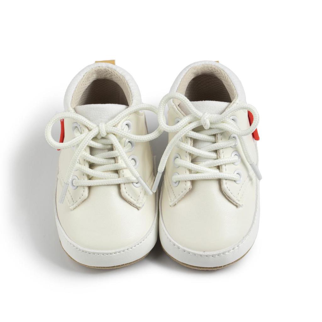 Spring 2025 Baby Solid Color Rubber Sole Walker Shoes