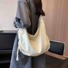 Large Capacity Canvas Shoulder Bag For Women College Student Book Bag Fashion Travel Shopping Crossbody Bag School MessengerBag