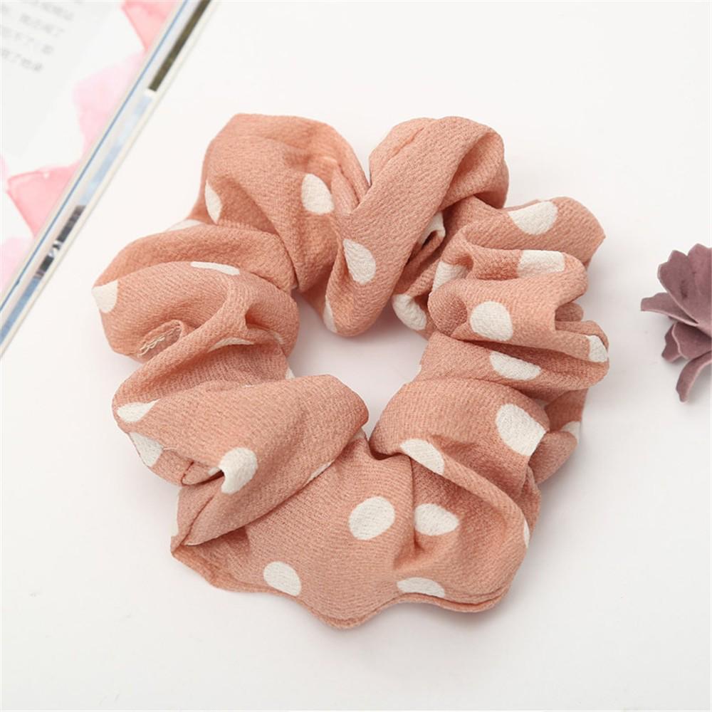 Women Elastic Hair Rope Ring Tie Scrunchie Ponytail Holder Hair Band Headband